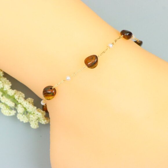 Handmade Anklet – A Stylish Choice for Women, Thoughtful Gift Idea, EVCH1250 - Picture 6 of 8